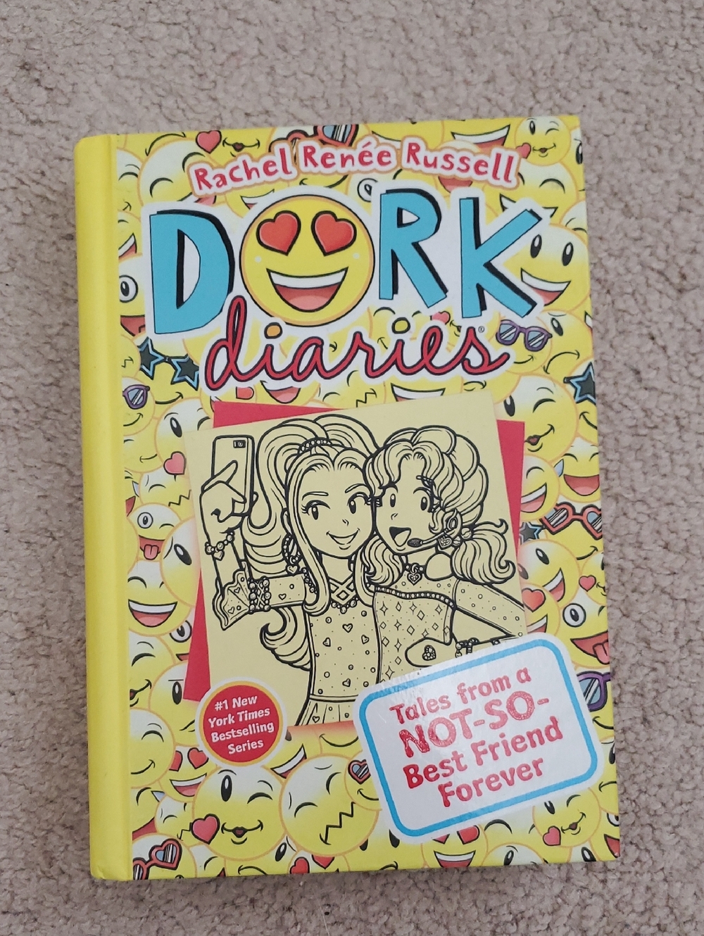 Hardcover "Dork diaries" book